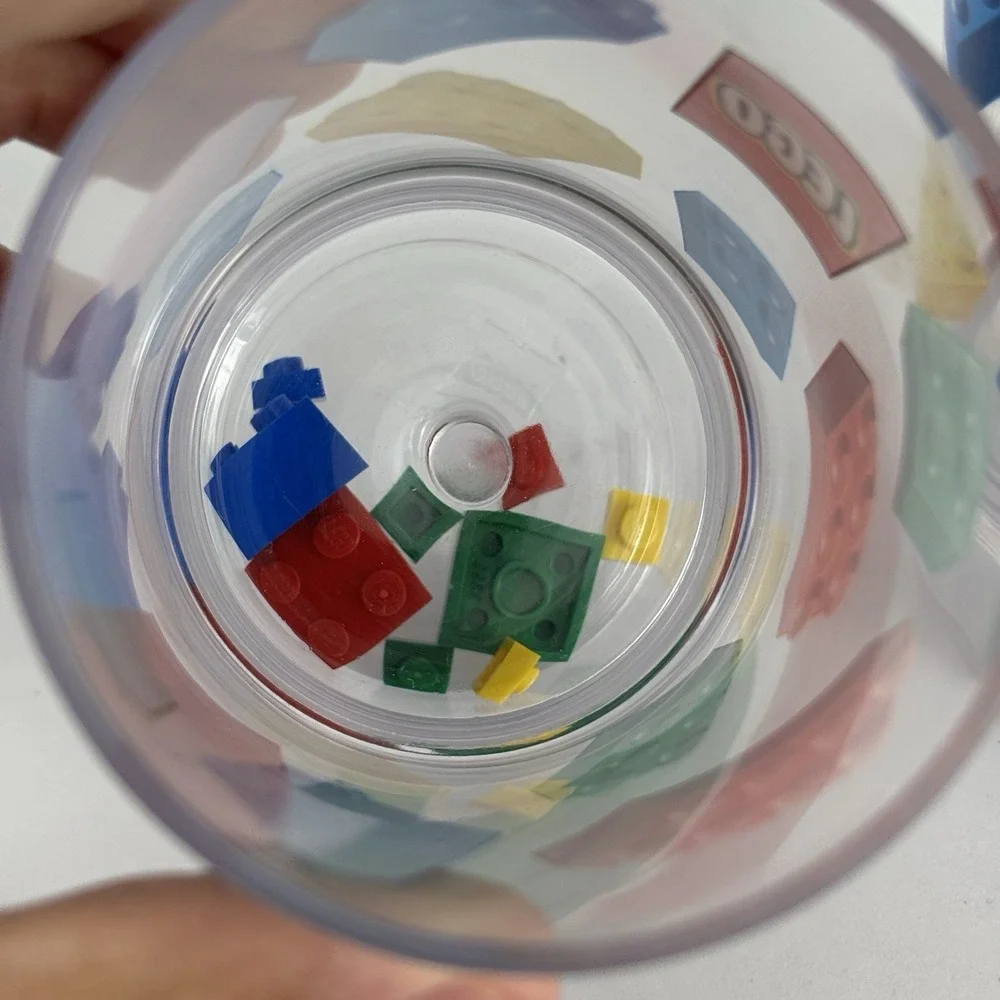 LEGO Iconic Tumbler Cups (2) - Rare & Retired 2013 Legos Inside